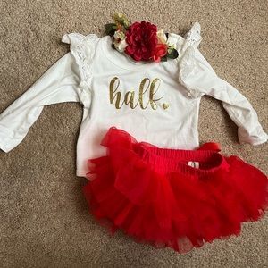 Baby Girl Half Birthday Outfit